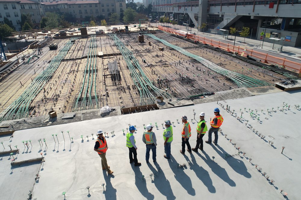 Construction site tracking